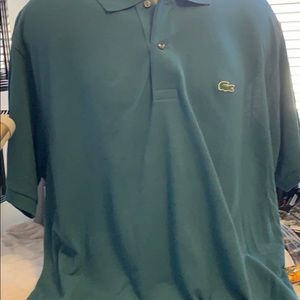 LaCoste 3xl polo alligator shirt NWT